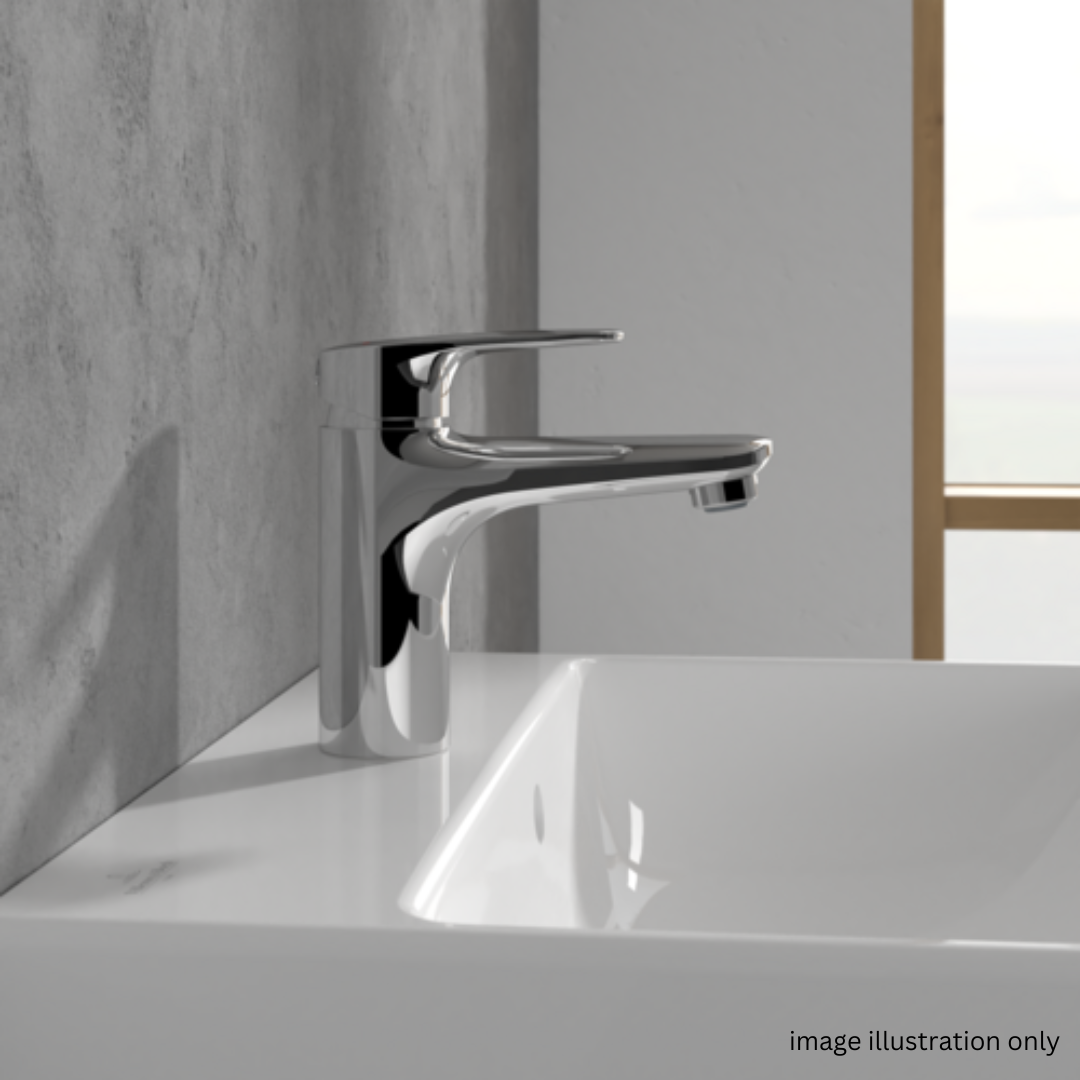 ALFRED VICTORIA Chrome Single Lever Basin Mixer Tap