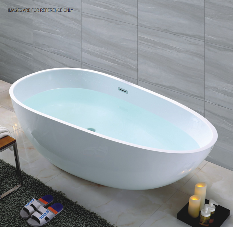 Aveiro 1700mm One Piece Stand Alone Bathtub