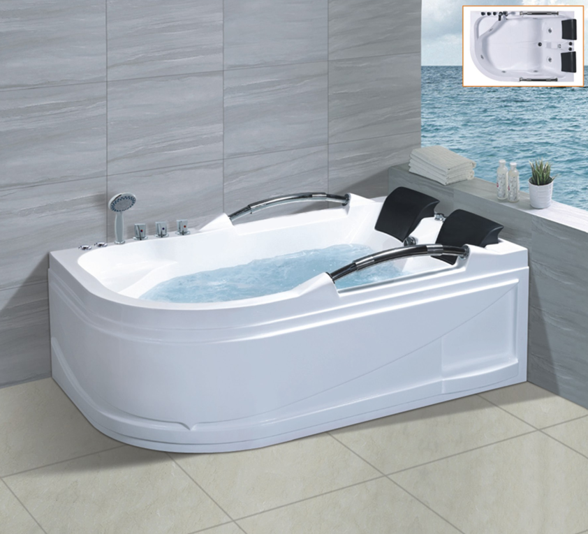 Catania 1800mm Left/Right Skirt One Piece Bathtub