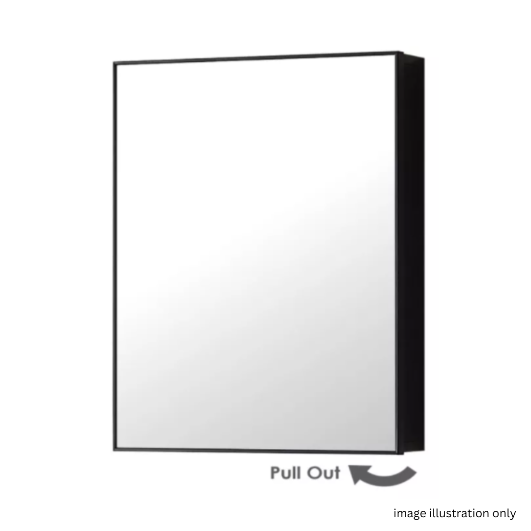 400mm Stainless Steel Mirror Cabinet