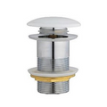 ALFRED VICTORIA Popup Waste Strainer  (1 1/4") - White