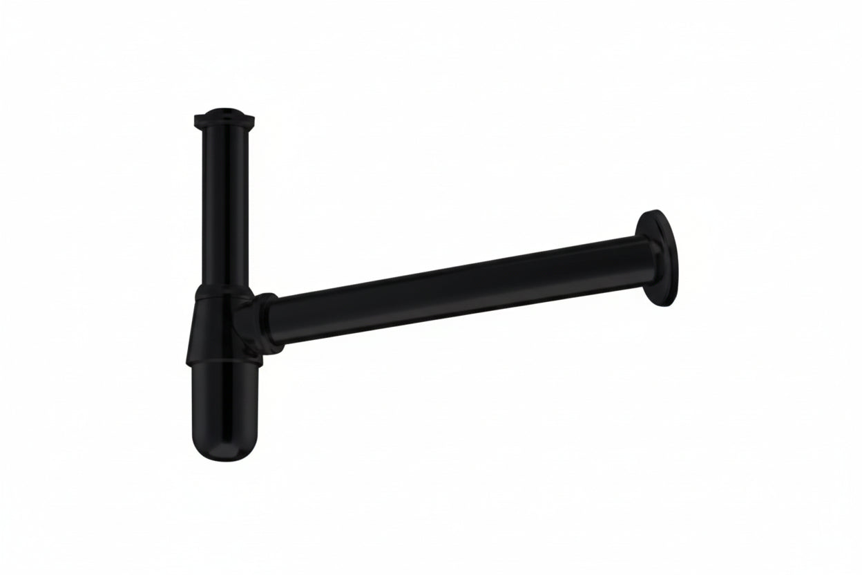 SORENTO Matte Black Basin Bottle Trap