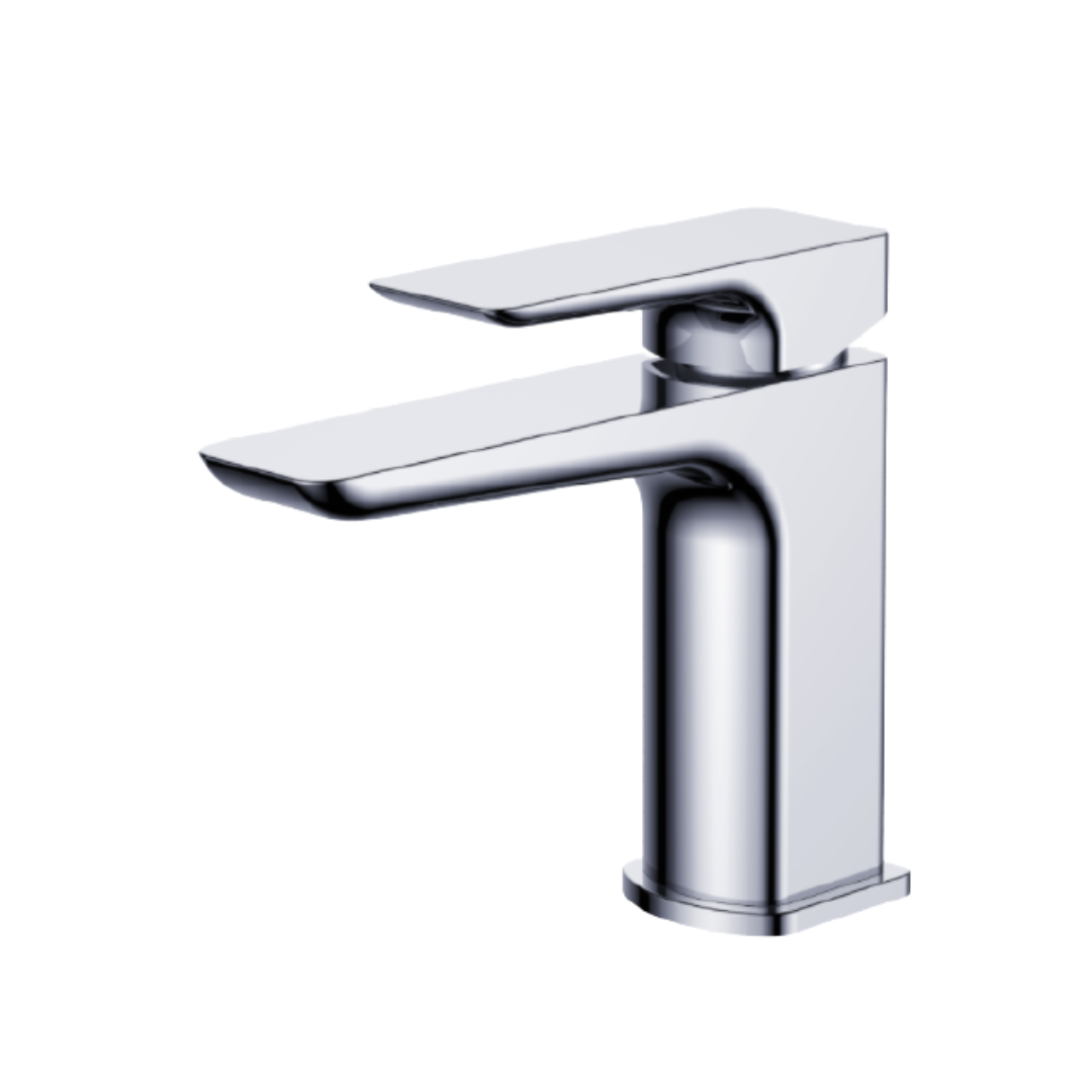ALFRED VICTORIA 150mm Single Lever Basin Mixer Tap - Chrome