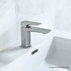 ALFRED VICTORIA 150mm Single Lever Basin Mixer Tap - Chrome