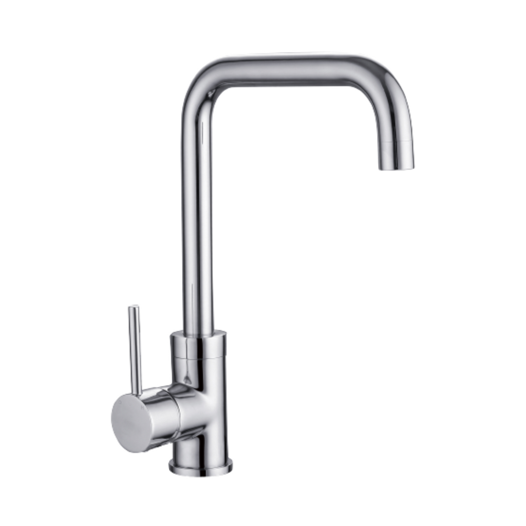 ALFRED VICTORIA 325mm Chrome Single Lever Sink Mixer with Swivel Spout