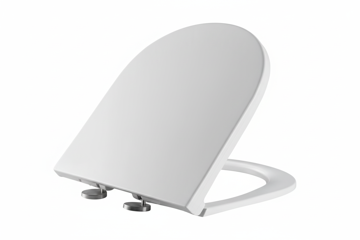 D-Shape 360mm Soft Close Seat & Cover
