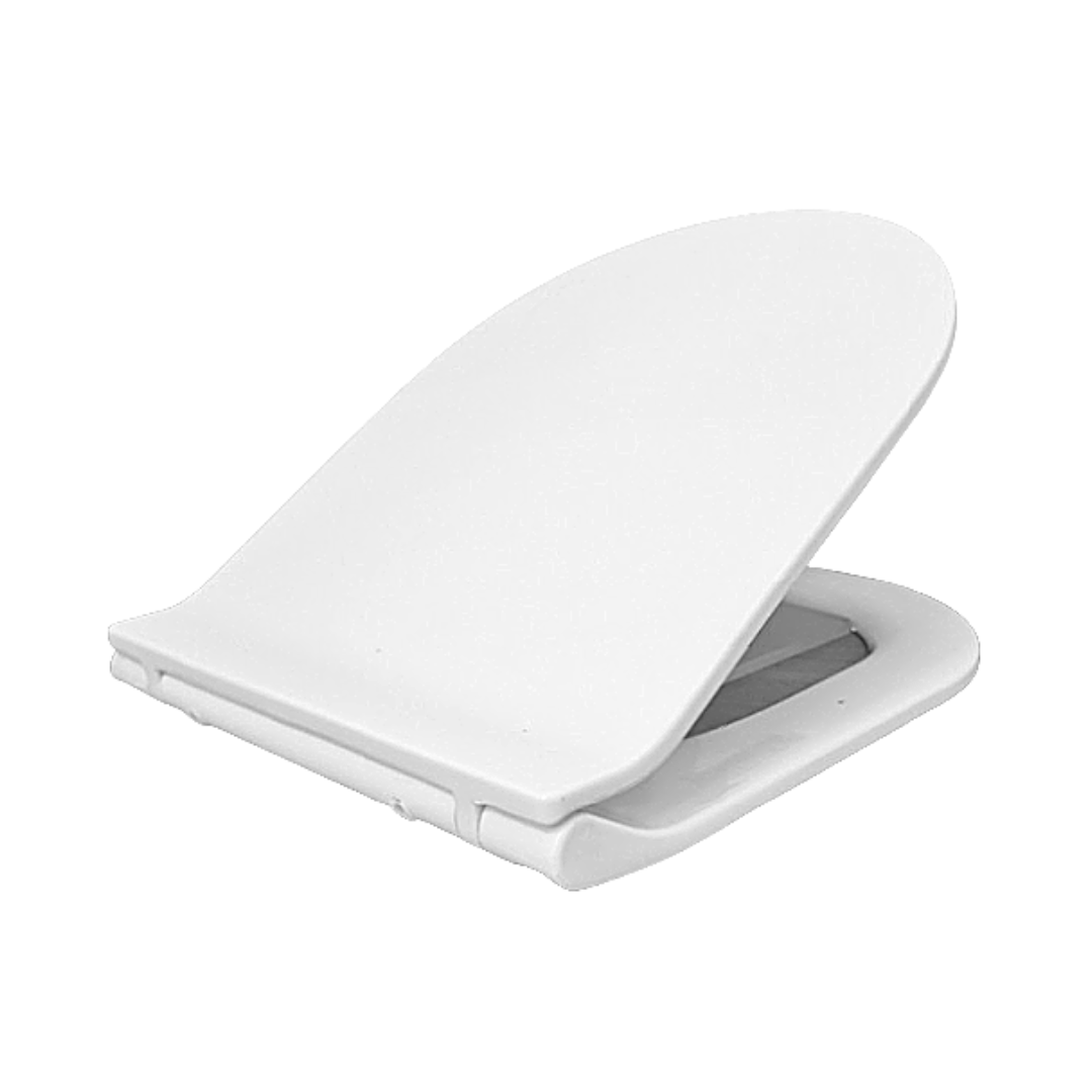D-Shape 360mm Soft-Close Seat & Cover - Thin Profile
