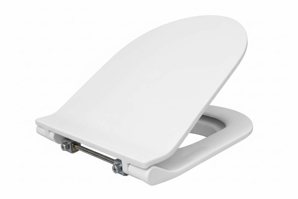 D-Shape 360mm Soft-Close Seat & Cover - Thin Profile