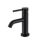 ALFRED VICTORIA 168mm Single Lever Basin Mixer Tap - Matt Black