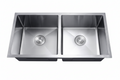 NOVA 890mm Undermount Kitchen Sink - Double Bowl