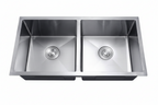 NOVA 890mm Undermount Kitchen Sink - Double Bowl
