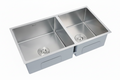 NOVA 890mm Undermount Kitchen Sink - Double Bowl