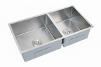 NOVA 890mm Undermount Kitchen Sink - Double Bowl
