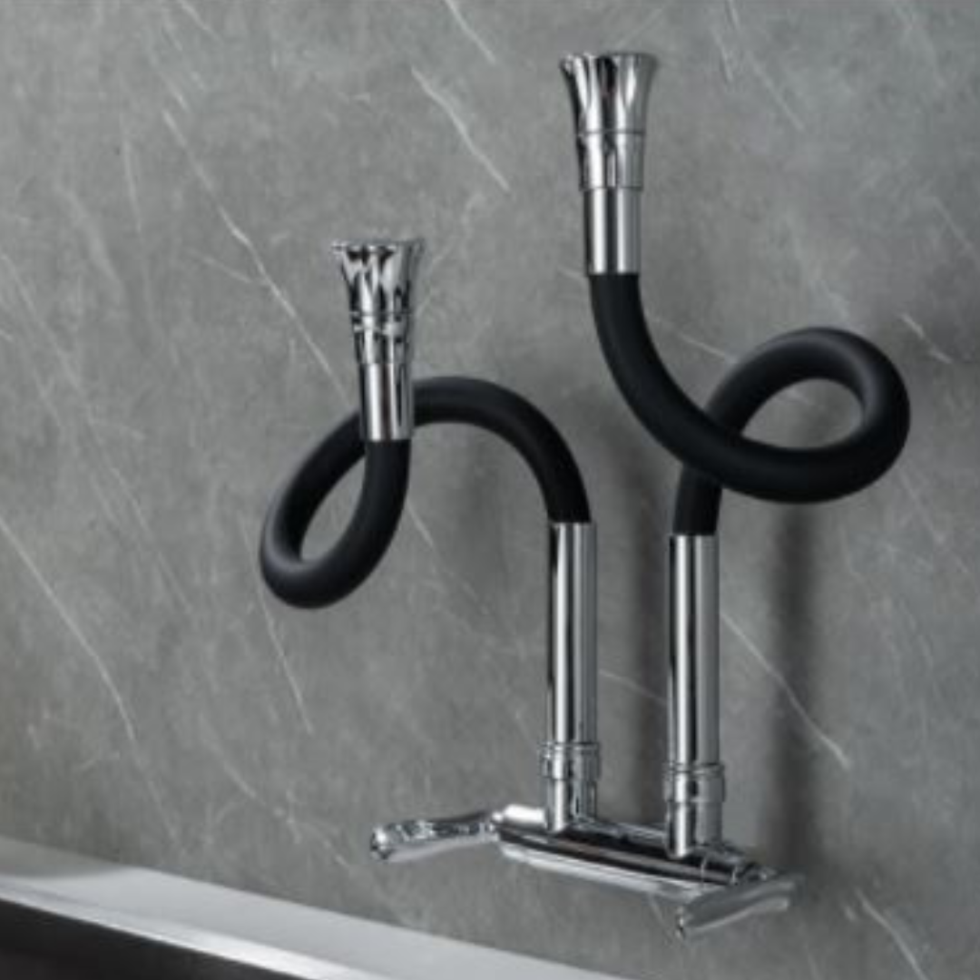 ALFRED VICTORIA Flexible Double Dual-mode Wall Sink Cold Tap