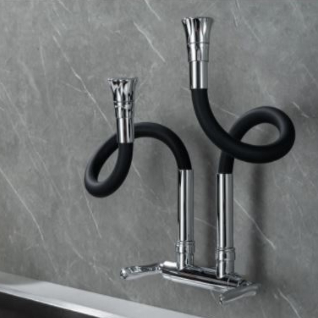 ALFRED VICTORIA Flexible Double Dual-mode Wall Sink Cold Tap