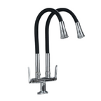 ALFRED VICTORIA Flexible Double Dual-mode Pillar Sink Cold Tap