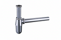 ITRON 1 1/4" Chrome Basin Bottle Trap c/w 300mm Pipe