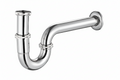 ITRON 1 1/4" Stainless Steel Basin P Bottle Trap c/w 300mm Pipe