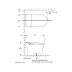 SORENTO 705mm Smart Intelligent Water Closet