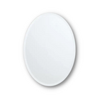 4mm Frameless Mirror - Oval Shape