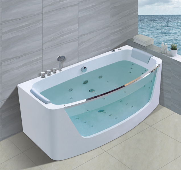 Moreira 1500mm One Piece 3 Face Bathtub