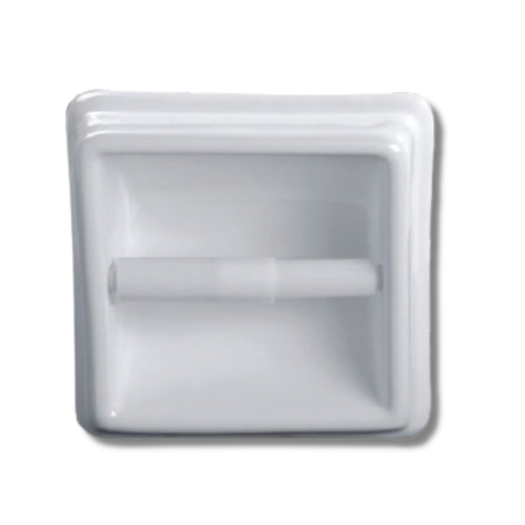 DOCASA White Ceramic Tissue Holder