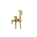 SORENTO 2-Way Gold Bidet Spray c/w 1.5m Flexible Hose
