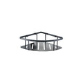SORENTO Matte Black Corner Shower Basket