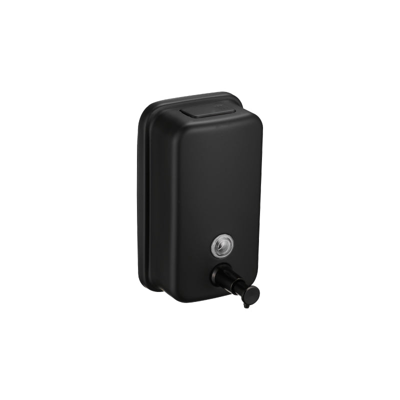 SORENTO Matte Black Stainless Steel Vertical Soap Dispenser