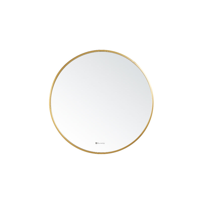 SORENTO 700mm Round Golden Yellow Finish Mirror