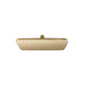 SORENTO 295mm Brushed Brass Square Fixed ABS Rain Shower Head