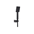 SORENTO Black 3 Function ABS Hand Shower Square Design C/W 1.5 Meter Flexible Hose & Holder