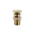SORENTO 80mm Brass Gold Pop Up Waste with Over Flow