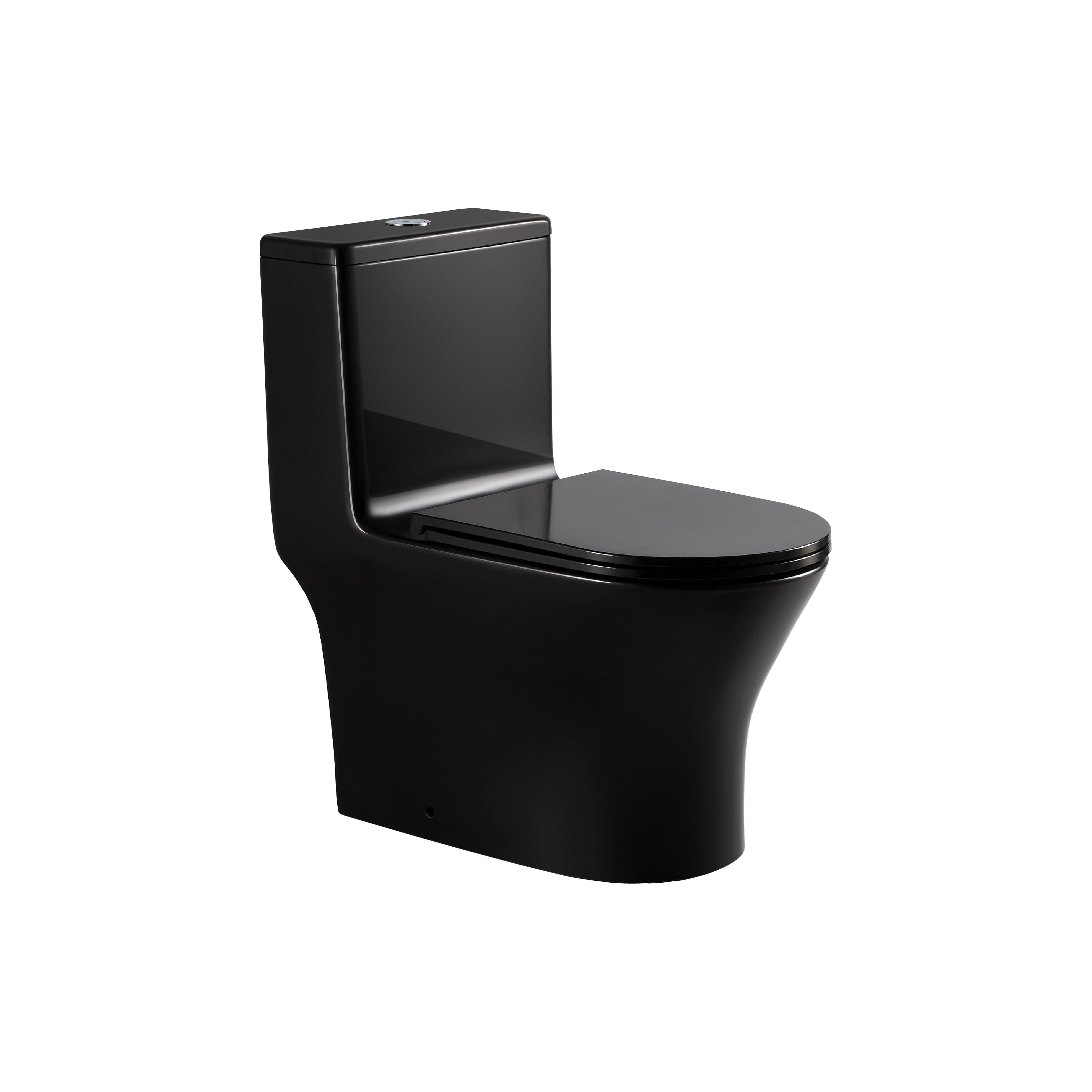 SORENTO Black One Piece WC Washdown With Rimless
