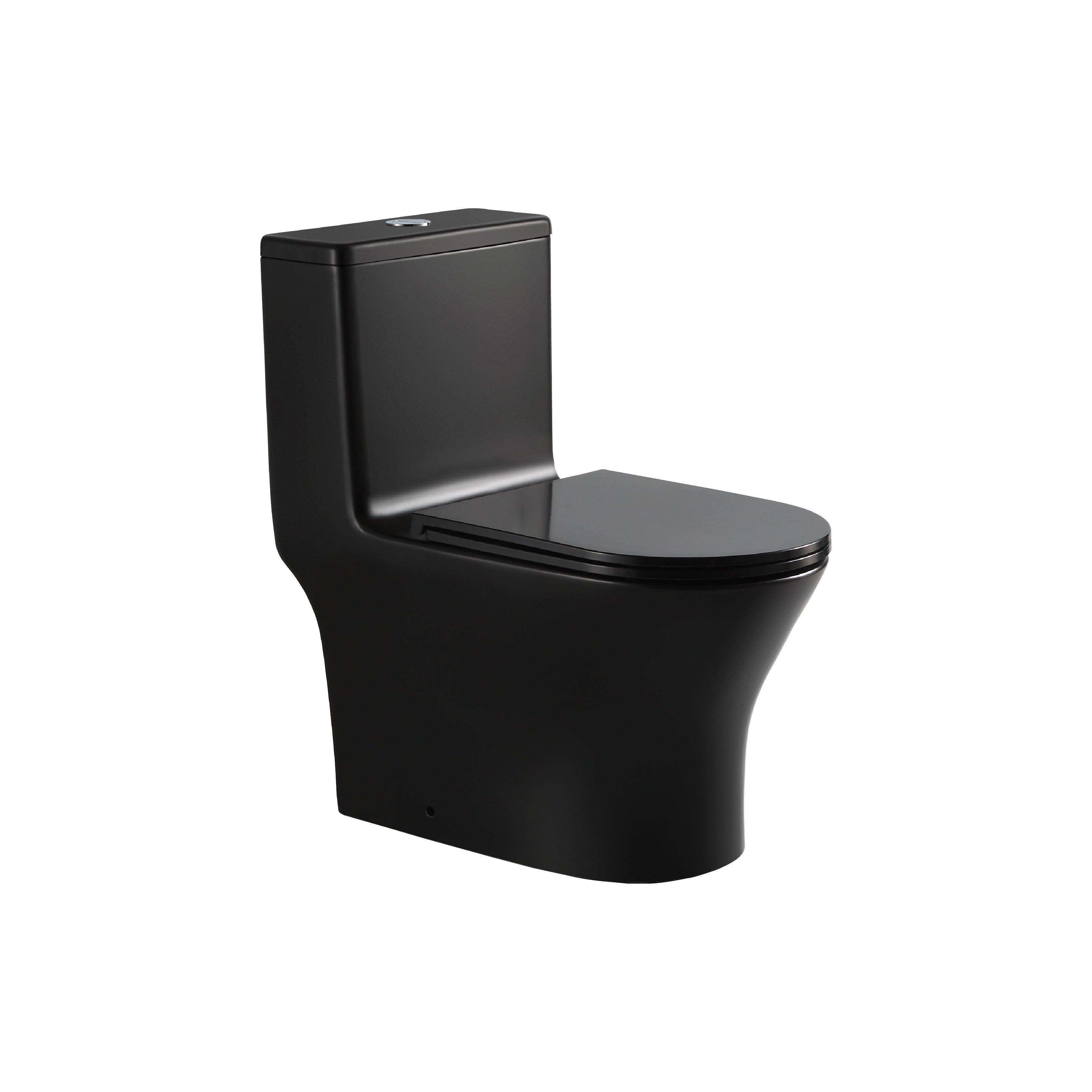 SORENTO Matte Black One Piece WC Washdown With Rimless
