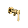 SORENTO Modern Gold Chrome Angled Radiator Valves