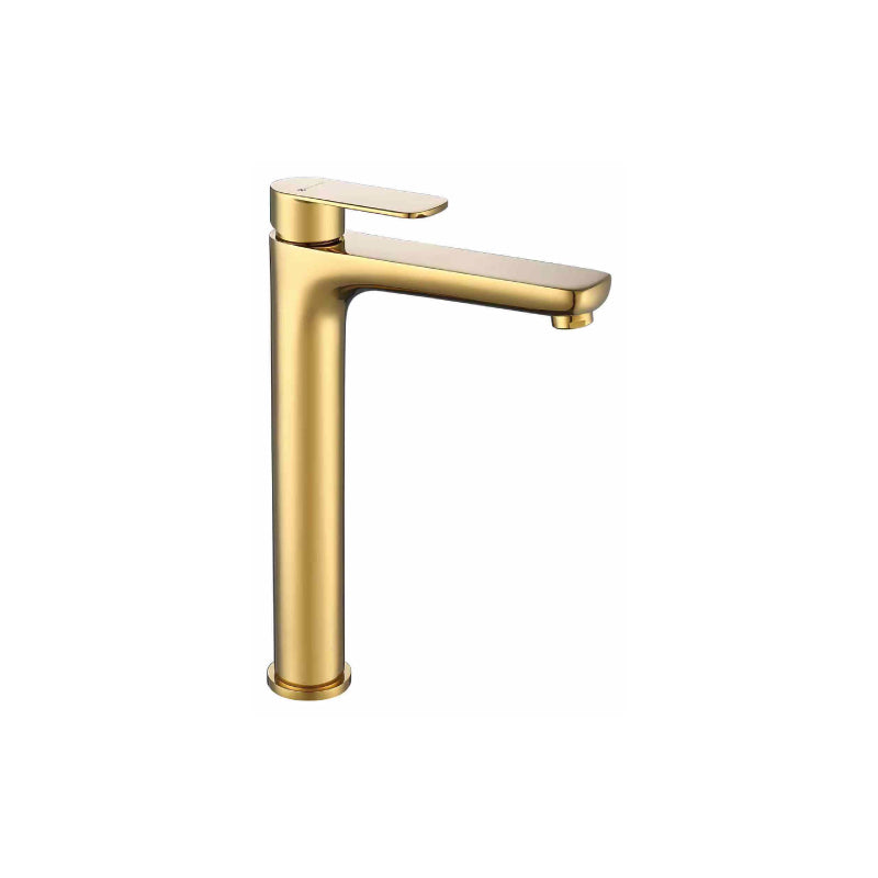 SORENTO 290mm Modern High Basin Mixer Tap Golden Yellow