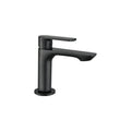 SORENTO 127mm Modern Matte Black Brushed Brass Basin Mono Mixer Tap