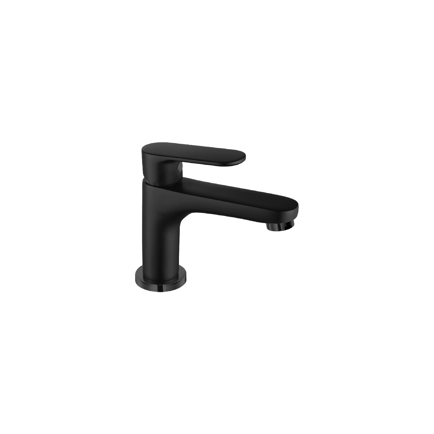 SORENTO 170mm Modern Matte Black Basin Cold Tap