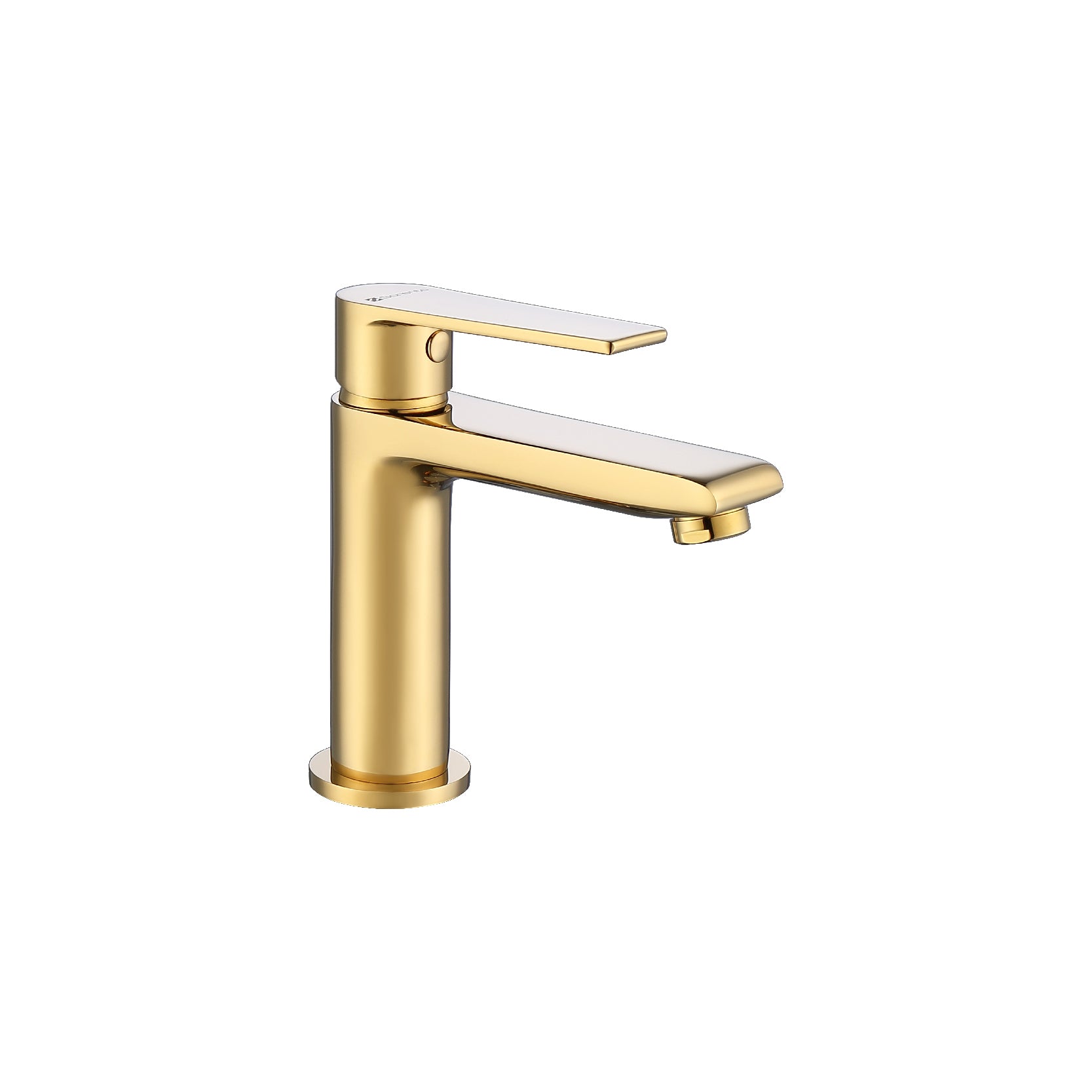 SORENTO 138mm Modern Gold Brushed Brass Basin Mono Mixer Tap