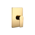SORENTO Rectangular Manual Concealed Shower Valve - Golden Yellow