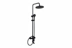 SORENTO Matte Black 3-Ways Exposed Shower Thermostatic Shower Bar Mixer Valve & Riser Rail Kit Set