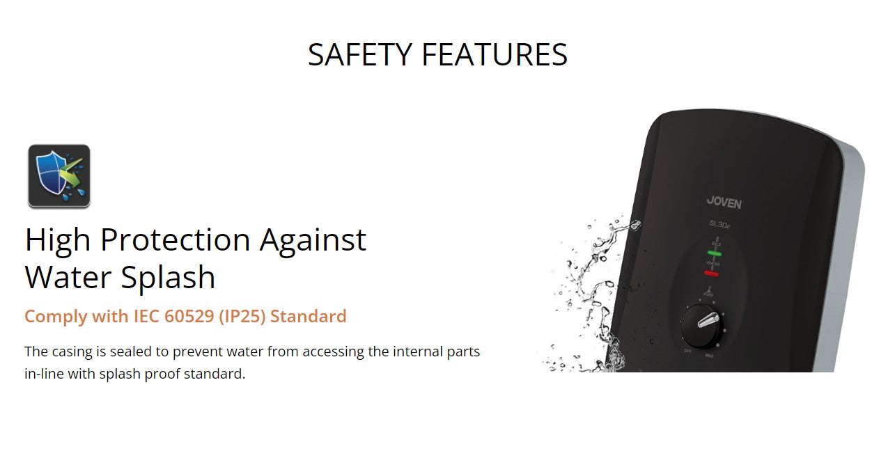 JOVAN SL30e Instant Water Heater