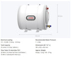 JOVEN 25L Stainless Steel Storage Water Heater