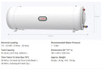 JOVAN 91L Stainless Steel Storage Water Heater