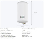 JOVAN 50L Stainless Steel Storage Water Heater