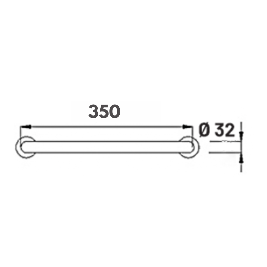 TAPI 35cm Safety Grab Bar