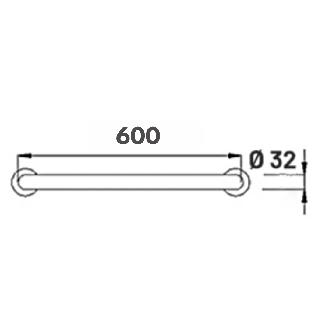 TAPI 60cm Safety Grab Bar