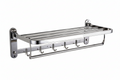 TAPI Stainless Steel Foldable Towel Rack - Chrome