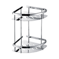 TAPI Stainless Steel Corner Basket - 2 Tier